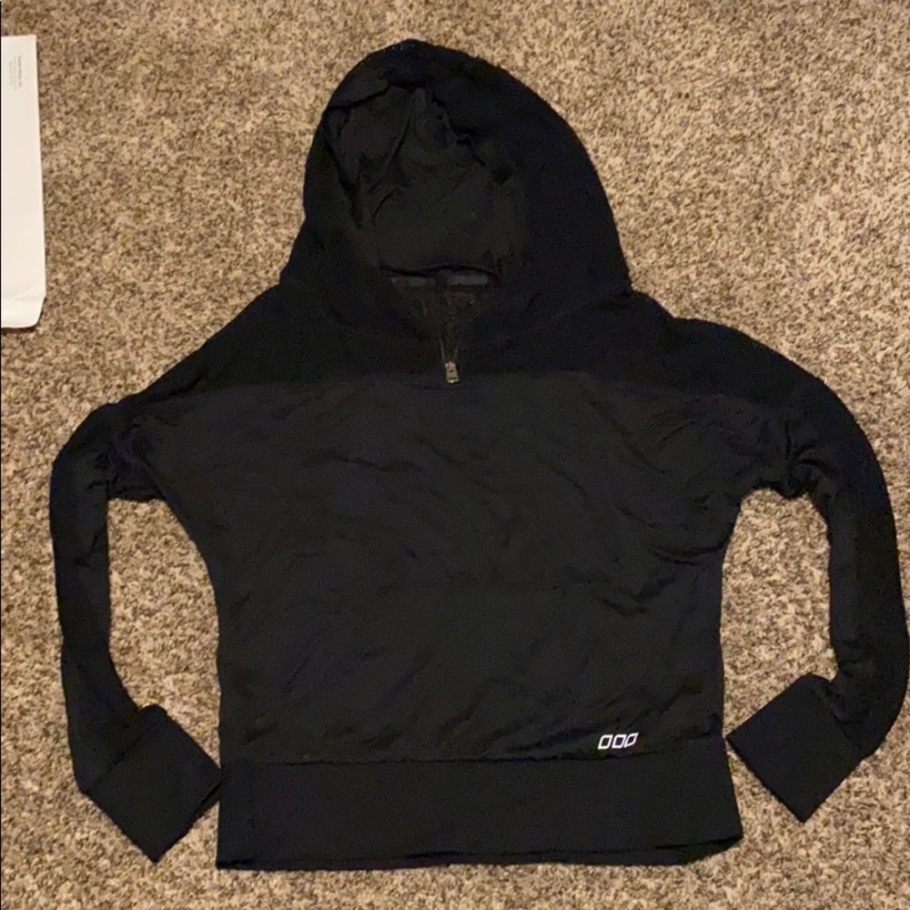 Lorna Jane black sports hoodie size medium